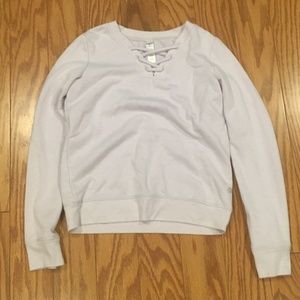 Lavender sweatshirt